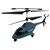 Helicóptero militar voador com controle remoto Toyng Azul