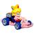 Hot Wheels Carrinho Super Mario Kart 1:64 Original - Mattel Princesa baby pipe frame