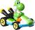 Hot Wheels Carrinho Super Mario Kart 1:64 Original - Mattel Yoshi standart kart
