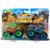 Hot Wheels Monster Truck Pack C/ 2 Carrinhos Mattel FYJ64 Motosaurus vs mega, Wrex