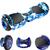 Hoverboard Original Skate Elétrico Com Led Bluetooth Varias Cores Azul