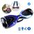 Hoverboard Skate Elétrico 2024 nova geração led Infantil, 6.5" Led Bluetooth Bateria De Grande Capacidade Motor Brushless Night blue