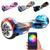 Hoverboard Skate Elétrico 2024 nova geração led Infantil, 6.5" Led Musicas Bluetooth  Bateria De Grande Capacidade Motor Brushless Fire ice