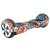 Hoverboard Skate Elétrico 6.5 Led Bluetooth 6'5 - Gelo Fogo Galaxia Rosa Vermelho Preto 3D Camuflado Laranja