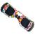 Hoverboard Skate Elétrico 6.5 Led Bluetooth 6'5 - Gelo Fogo Galaxia Rosa Vermelho Preto 3D Camuflado Florido