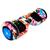 Hoverboard Skate Elétrico 6.5 Led Bluetooth Cores Variadas Rosa galáxia