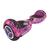 Hoverboard Skate Elétrico Colorido Bolsa Bluetooth E Led Rosa galaxia