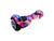 Hoverboard Skate Elétrico Smart Balance Led Bluetooth Scooter Rosa camuflado com alça, Tapete personalizado