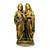 Imagem Sagrada Família Barroca Grande 30cm Dourada Grande para Decorar Premium Para Casamento Presente Para o Lar Linda  Dourado