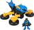 Imaginext DC Super Friends Batman Toy Poseable Figure Batcycle