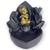 Incensário Cascata Flor de Lotus em Resina - Escolha o seu Buda Sonho Dour Preto 10cm