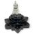 Incensário Cascata Flor de Lotus em Resina - Escolha o seu Buda Tibetano Br Pr 6cm