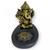 Incensário Mini Oval em Resina Meditação-Escolha o Modelo Ganesha Mini Dourado 5cm