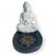 Incensário Mini Oval em Resina Meditação-Escolha o Modelo Buda Oriental Pr Br 5cm