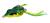 Isca Artificial Yara Crazy Frog Sapo 5,5cm 11.5g - Varias Cores - Traíra - Tucunaré 22, Verde