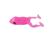 Isca Monster 3X Paddle Frog / 9,5Cm - 2Un Pink