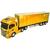 Iveco S-way Caminhão Carreta Com Baú Em Várias Cores 1/30 - Usual Brinquedos Amarelo