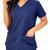 Jaleco Camisa Scrub Hospitalar Enfermeira Médico Uniforme - Avental 8 Azul