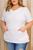 Jaleco  Plus Size Avental Blusa Scrub Pijama Cirúrgico Enfermagem Branco
