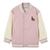 Jaqueta Bomber Hering Kids Infantil Menina Toddler College Rosa Rosa