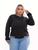 Jaqueta Bomber Plus Size,Matelasse,Outono Inverno G1 G2 G3 Preto