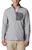 Jaqueta Columbia Klamath Range Full Zip Sport Masculina Cinza Cinza