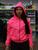 Jaqueta Corta Vento Blusa de Frio Feminina Tactel Ciclismo Proteção Solar Agasalho Rosa