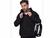 Jaqueta Corta Vento Blusa para treinos exercícios Caminhada  Com Capuz Kit com relógio Digital K011 Preto