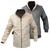 Jaqueta Dupla Face Masculina Casaco Noah Blusa Bomber Frio Dfm005, Caquiecinza, Gg