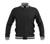 jaqueta moletom liso colegial escolar uniforme blusa college Preto, Preto g