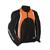 Jaqueta Motoqueiro Masculina Galaxy Jet Adventure Preto+Laranja