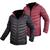 Jaqueta Puffer Bobojaco Masculino Dupla Face Impermeável Qualidade K02 Preto, Bordô