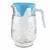 Jarra De Vidro 1,5 Litros Para Água Suco Com Tampa De Plástico Clink Azul