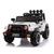 Jipe infantil carro elétrico off road 4x4 bangtoys 12v branco com controle remoto Branco