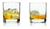 Jogo Copos De Vidro Para Whisky Conjunto Kit 2 Peças Bar Transparente
