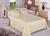 Jogo de Cama Casal Liso 130 Fios Fiori Creme 