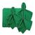 Jogo de Guardanapo de Tecido Algodão Liso 40x40cm 8 Peças Verde Bandeira