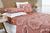 Jogo de lençóis padrão lençol de casal micropercal 200 fios lençol estampado kit cama padrão 04 peças renda