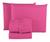 Jogo de Lençol Cama Box King Size 3 Pçs 150 Fios C/ Elástico Pink