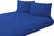 Jogo de Lençol Casal 1 Peças Com Elástico estampado cama mesa e banho Azul