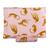 Jogo de Lençol Queen Size 3 peças Algodão Com Elástico Algodão 150 FIos Essencialle animal print rosa