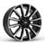 Jogo de Rodas Aro 20 x 8,5 Volcano HIGH COUNTRY 6 x  139,7 Preto Diamantado