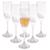 Jogo de Taças de Champagne Espumante 180ml em Acrílico 6 Peças - Wp Connect Transparente