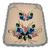Jogo de Tapetes para Banheiro com Crochê de Linha Floral Antiderrapante Cinza