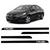 Jogo Friso Slim Lateral Chevrolet Cruze Original com Grafia Preto Carbon Flash