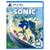 Jogo Sonic Frontiers Playstation 5 Mídia Física Azul