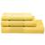 Jogo toalha banho/rosto/lavabo dohler p/ bordar bella 3 pçs Amarelo