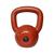 Kettlebell De 12 Kg Emborrachado - Acte Vermelho escuro