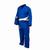 Kimono Artes Marciais Haganah Judô Jiu Jitsu Reforçado + Faixa Azul