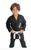 Kimono Infantil Jiu-jitsu Reforçado + Faixa Preto
